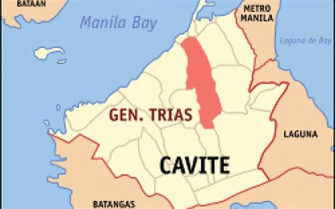 barangay map of general trias, cavite